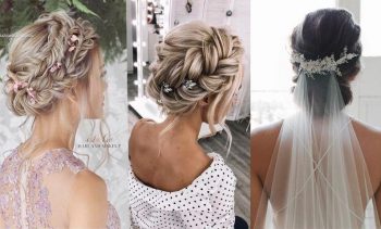 Plusieurs Chignons De Mariage