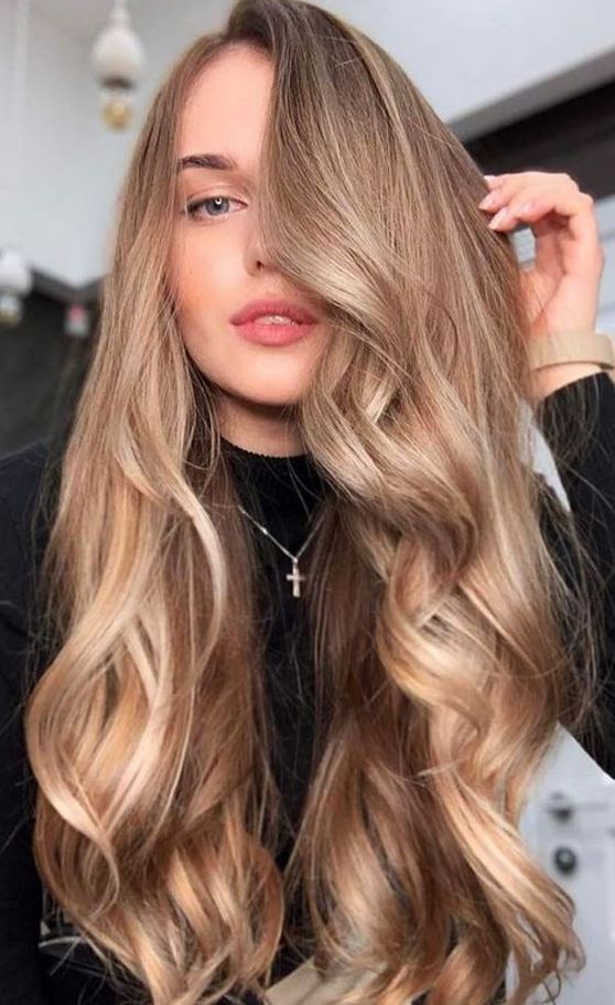 balayage Miel Subtil 