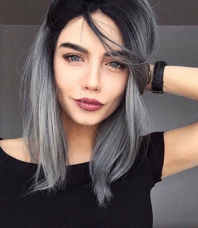 coiffure Cheveux Gris 