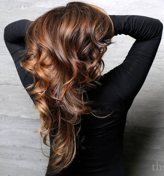 balayage Caramel Doréé