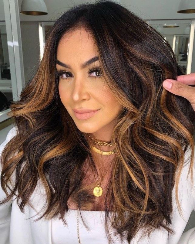 balayage Caramel Peau Mate
