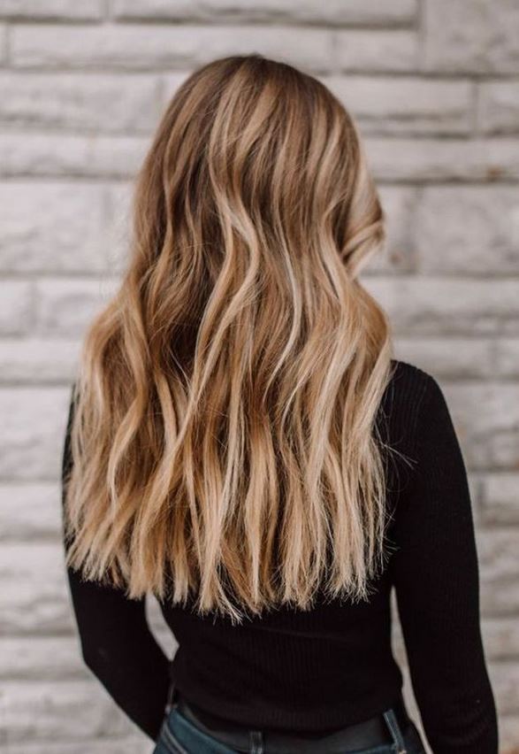 balayage Miel Long 