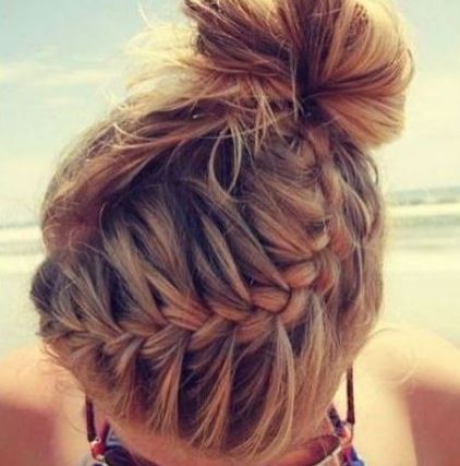 tresse Africaine Et Bun