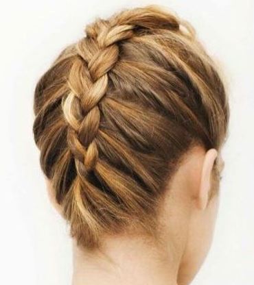 tresse Africaine Relevée