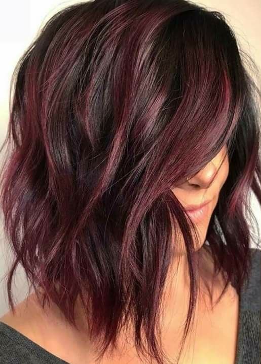 black Cherry Sur Base Brune 