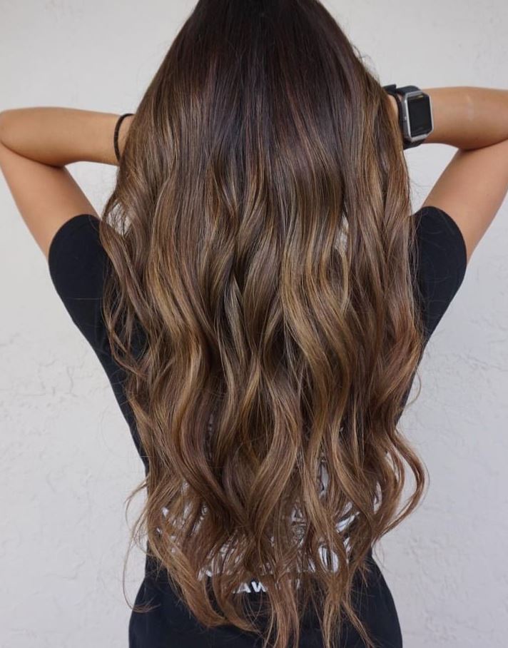 balayage Caramel Discret