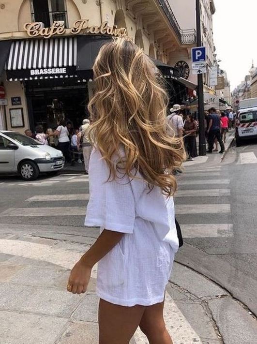 balayage Miel Cheveux Souples 