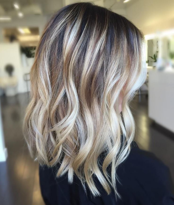 balayage Californien Mi Long