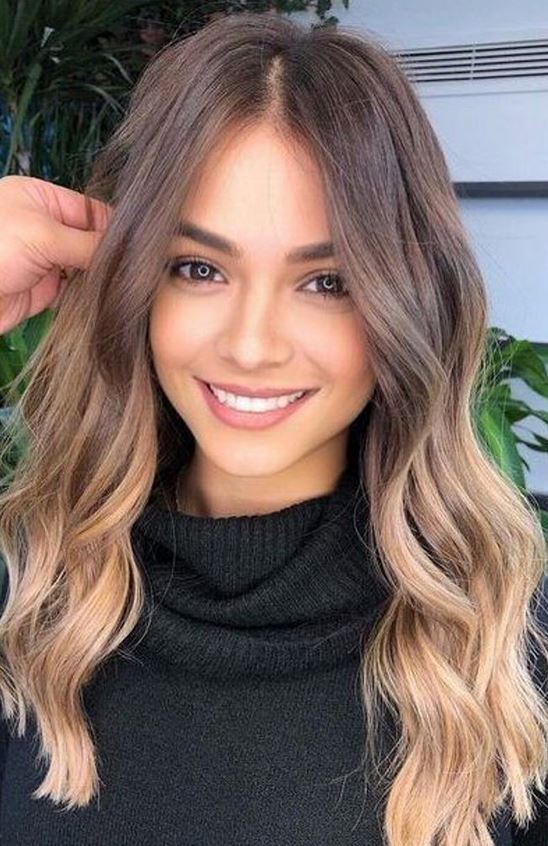 balayage Miel Cheveux Bruns 