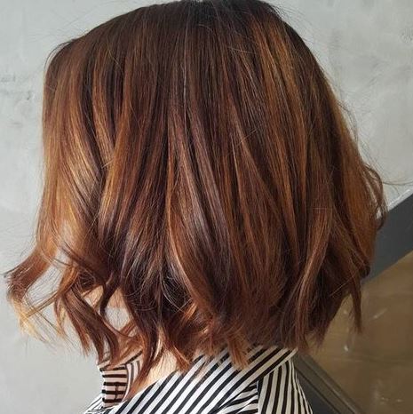 balayage Caramel Sur Cheveux Courts