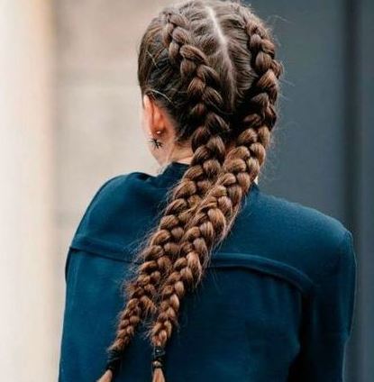 tresse Deux En Une 