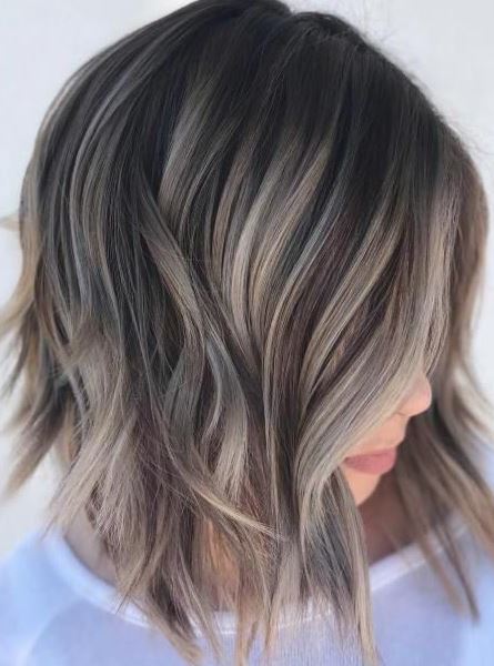 balayage Sur Base Châtain