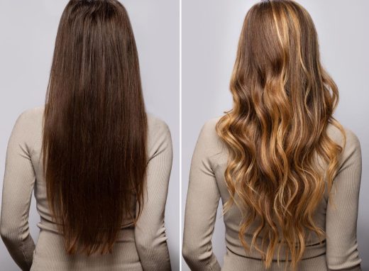 avant après d'un balayage