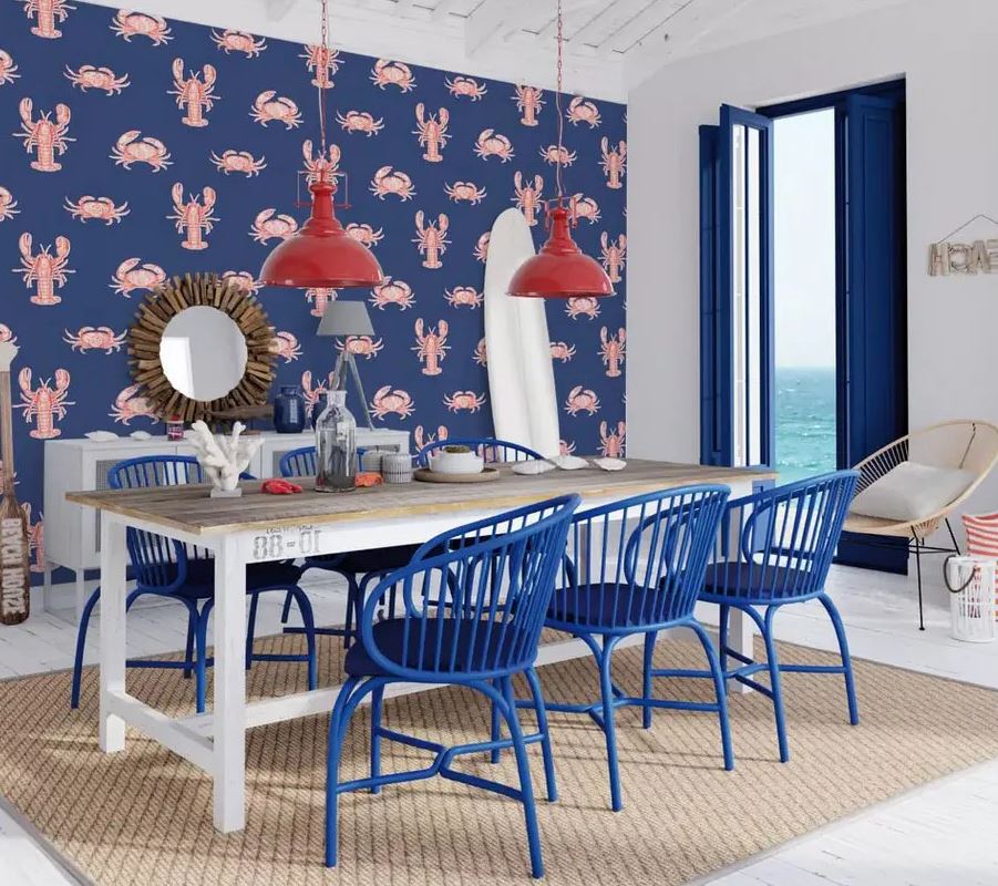 salle à Manger Décor Marin 