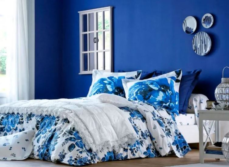 chambre Bleu Roi 
