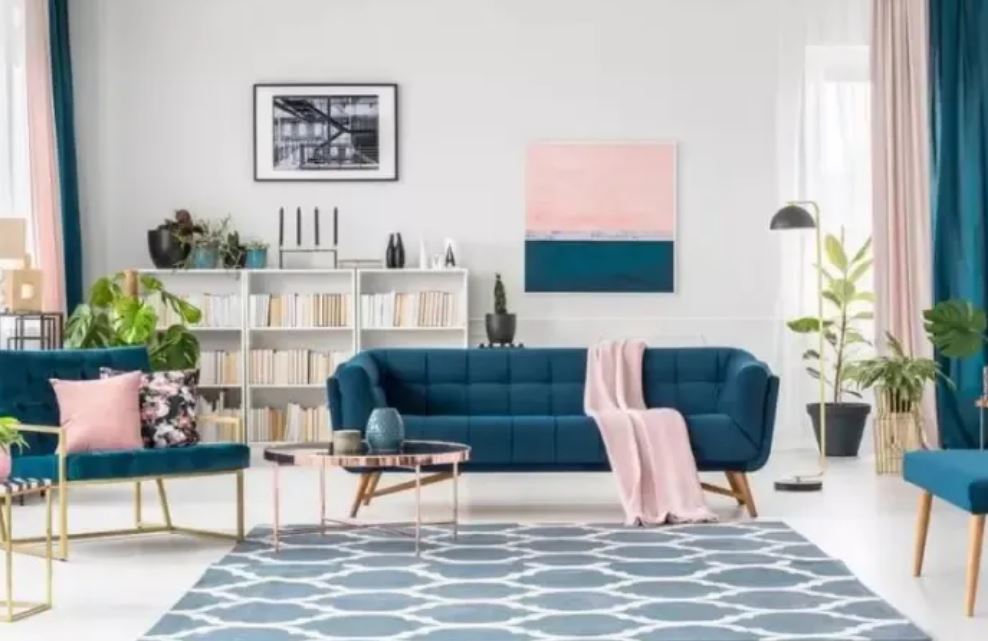 mobilier Bleu Canard 