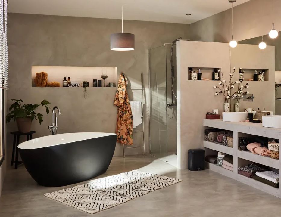 salle De Bain Taupe 