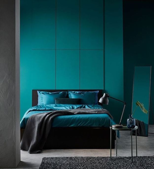 bleu Canard Et Gris Anthracite 