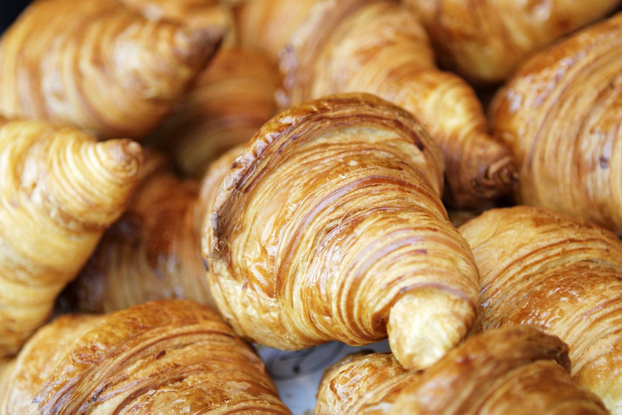 croissants au beurre