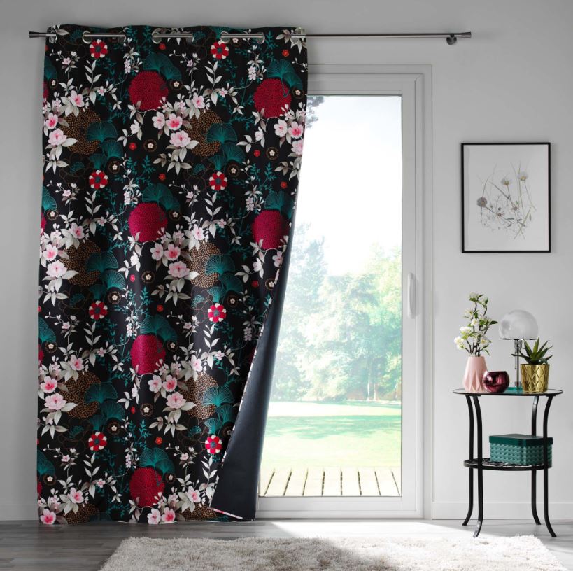 rideaux à Fleurs 