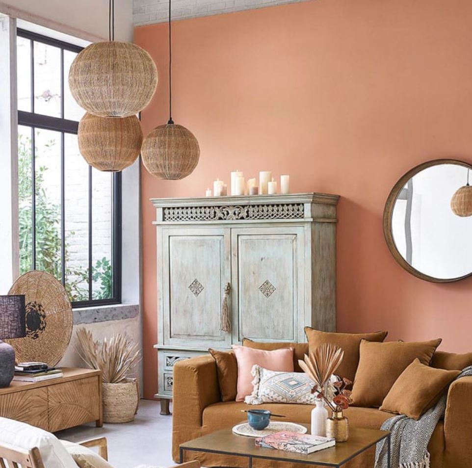salon Ethno Bohème Terracotta 