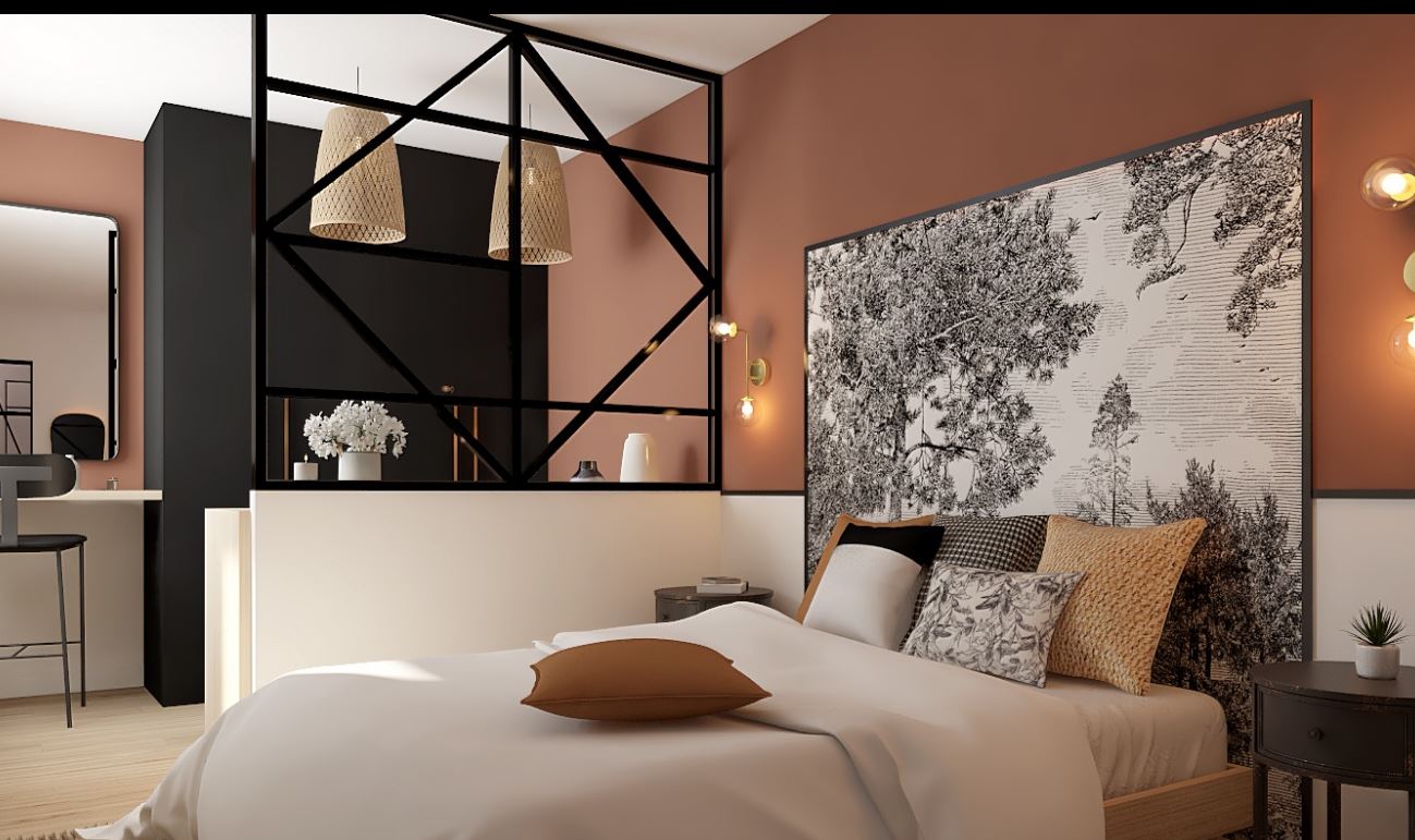 chambre Esprit Hôtel Terracotta 