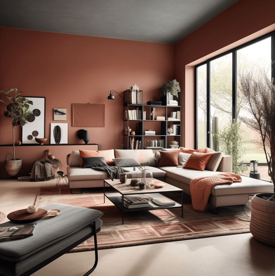 salon Contemporain Et Chic 