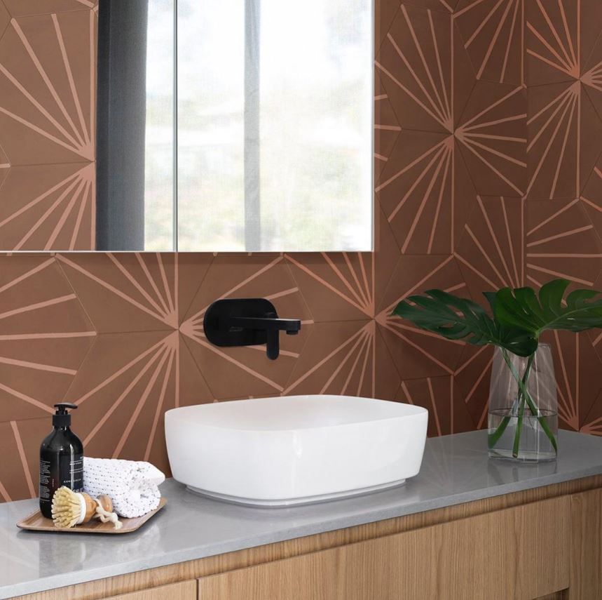 carrelage Effet Ciment Terracotta 