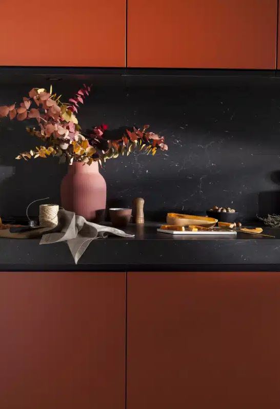 cuisine Terracotta Et Noir 