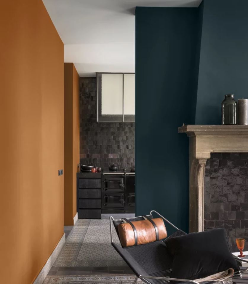 terracotta Et Vert Sombre 