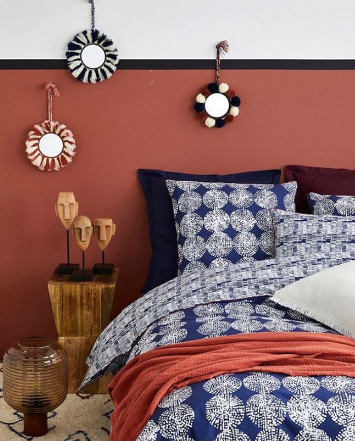 chambre Terracotta Ethnique
