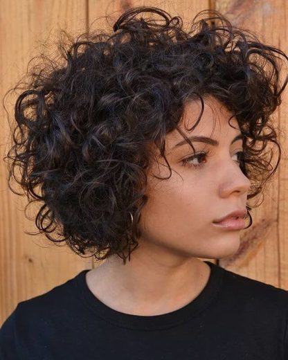 Cheveux Fris s Et pais 50 Id es De Coupes Courtes Adopter