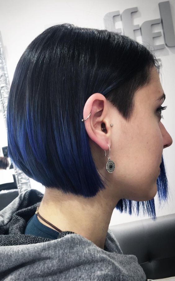 A Line Bob Classique Sur Cheveux Fins Sans Volume 