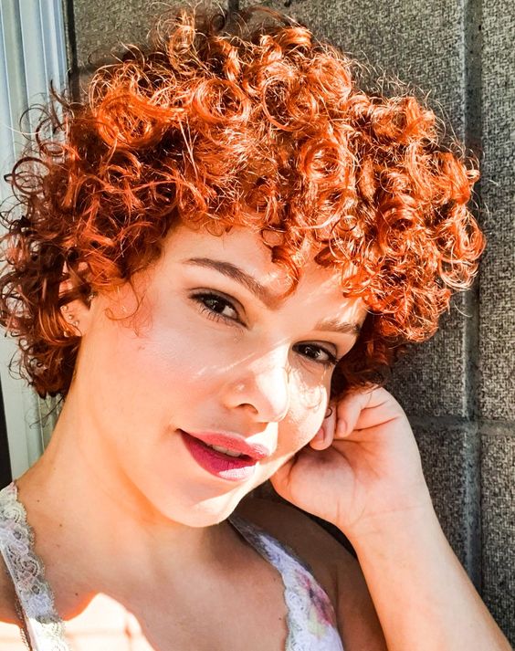 Bixie Arrondie Avec Frange