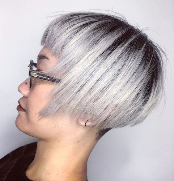 Pixie Cut Style Bob Sur Cheveux Fins Sans Volume 