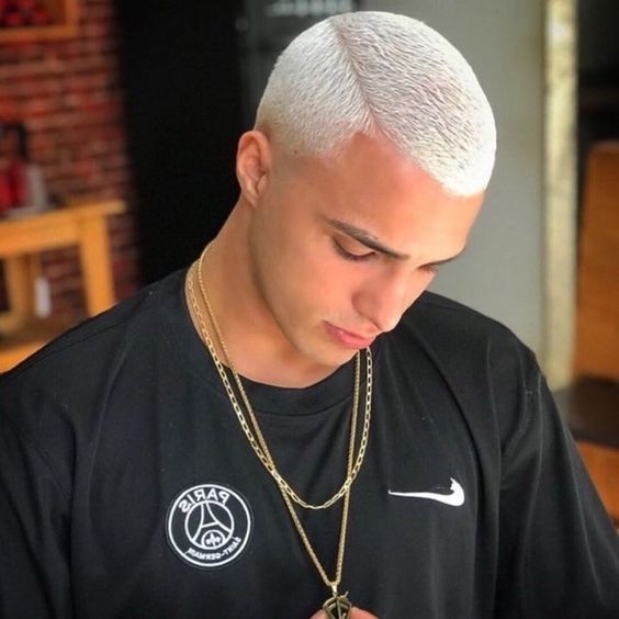 Crew Cut Avec Comb Over