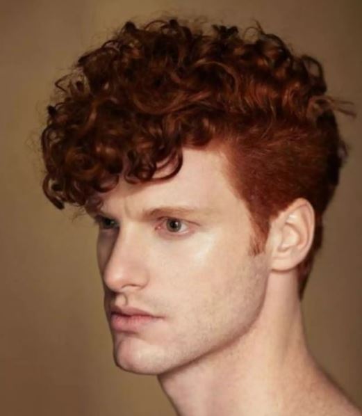 Coupe Quiff Pompadour Wavy Sur Cheveux Broux