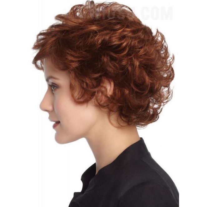 Bixie Dégradée Sur Cheveux Marron Foncé 