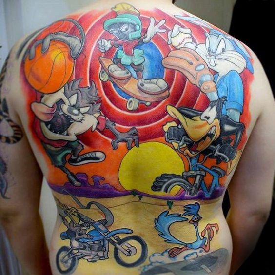 Tatouage Looney Tunes