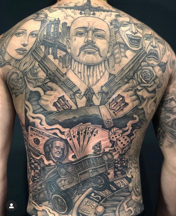 Tatouage Homme Armé