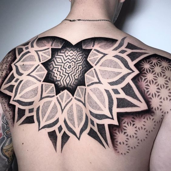 Tatouage Mandala 3d