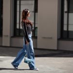 Mode Look Rentrée Veste En Cuir
