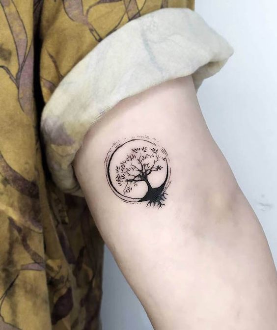 Tatouage Arbre De Vie Discret Sur Le Bras