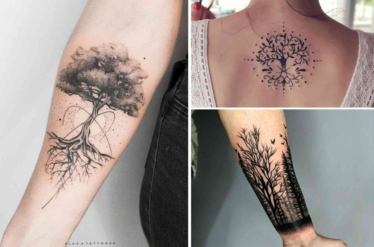 Tatouage arbre de vie : 70 idées et inspirations tendances
