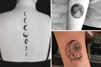 Tatouage Lune