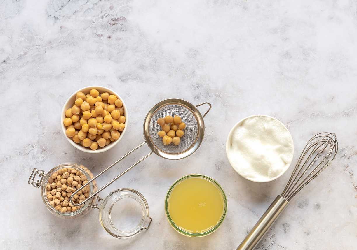 Aquafaba Remplacer Oeufs