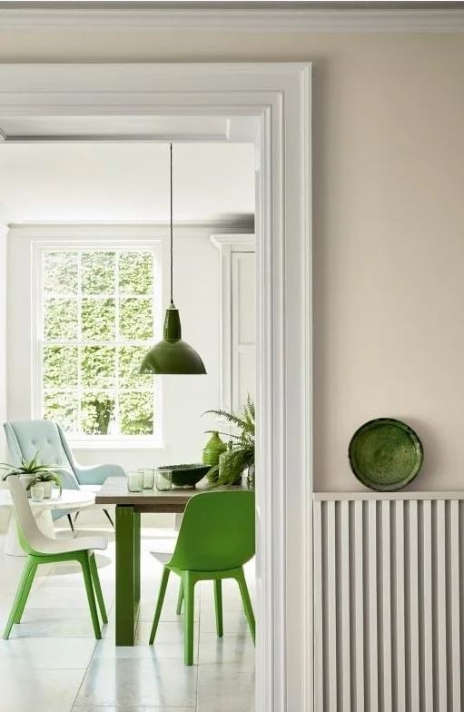 chaises Vert Pomme