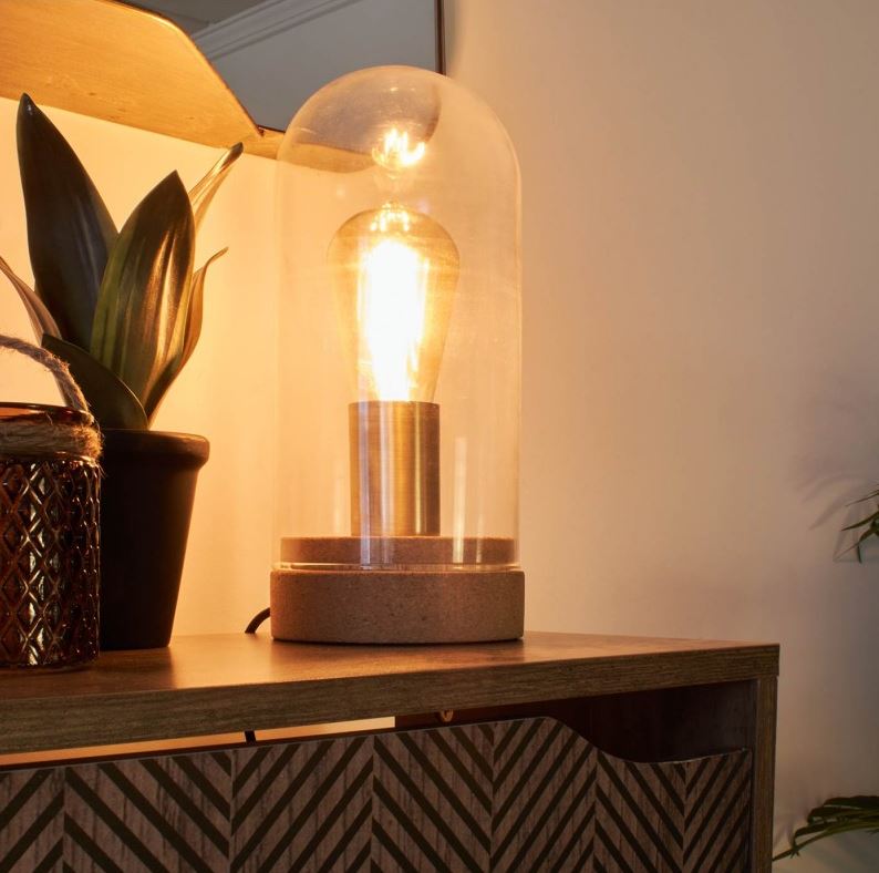 lampe Liège Et Verre