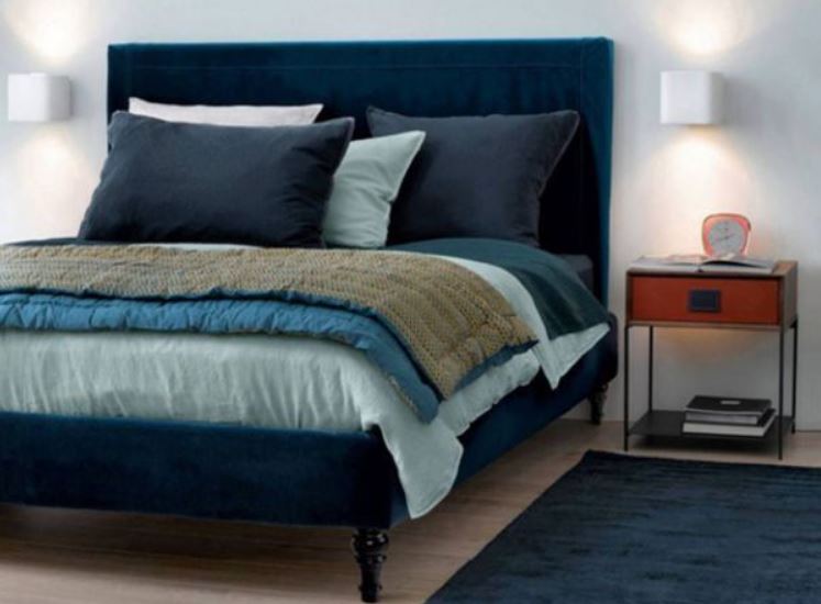 la Couleur Bleu Pour Réveiller Un Blanc