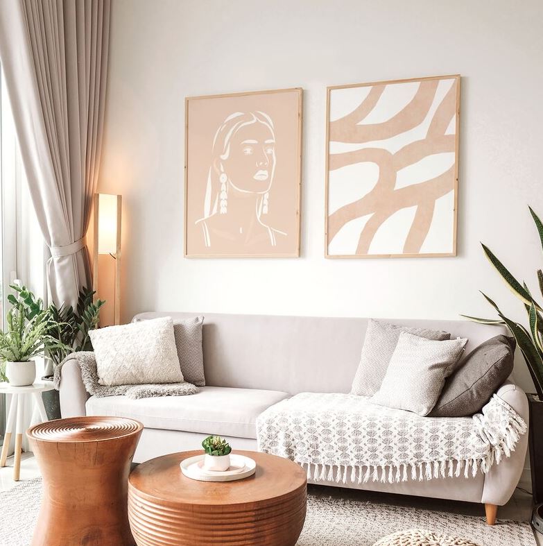 petit Salon Ambiance Moderne Et Douce